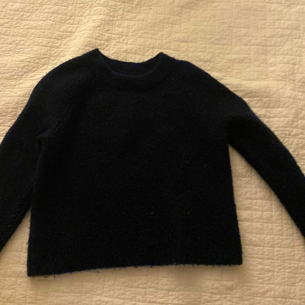 Navy BlueThick Wool sweater